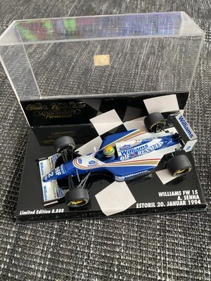 MINICHAMPS Williams Renault FW15 #2 Ayrton Senna Estoril 1994 1/43 430941002 - Bild 1 von 4