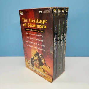 The Heritage of Shannara Series Vol 1-4 by Terry Brooks Cassette Tapes New! NIP - Picture 1 of 7