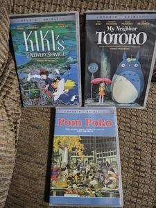 Studio Ghibli DVD 3Set Mein Nachbar Totoro Pom Polo Kikis Lieferservice sauber - Bild 1 von 14