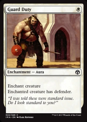 x1 Guard Duty - Iconic Masters - NM - MTG - Image 1 of 1
