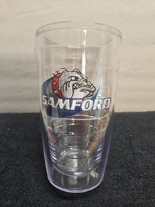 Samford University Bulldog Plastic Trevis Cup Pre-owned/New - Picture 1 of 9