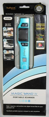 NEW VuPoint 1050 DPI Magic Wand Model IV ACS-PDS-DK1-VP Portable Scanner #9 - Image 1 of 4