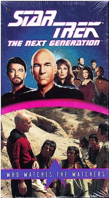 STAR TREK THE NEXT GENERATION Ep 52: Who Watches the Watchers VHS NEW EST - Image 1 of 2