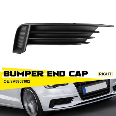 Front Bumper Fog Lamp Cover Fog Light Bezel for Audi A3 S3 2013-2017 8V5807682 - Image 1 of 4
