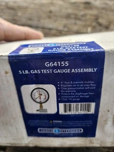 Jones Stephens G64155 5 lb conjunto de prueba de gas con 4 en cara - Imagen 1 de 3