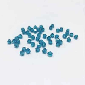 (24) Bicones de cristal de Swarovski de 4 mm - Indicolite - Imagen 1 de 1