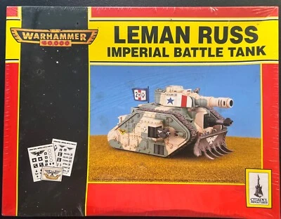 Warhammer 40K Leman Russ Imperial Battle Tank (1994) Sealed NIB OOP Space Marine - Image 1 of 4