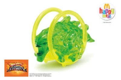 ALIEN CROSSER 2; 2007 McDonald's Happy Meal Hot Wheels Stunt Strikers New In Bag - Image 1 of 4