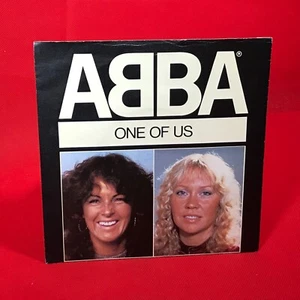 ABBA One Of Us 1981 UK 7" vinyl single Should I Laugh Or Cry original 45 Agnetha - Picture 1 of 4