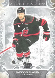 2024-25 UD Artifacts Jaccob Slavin #21 Base Card - Picture 1 of 2