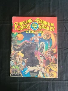Ringling Bros and Barnum & Bailey Circus 1981 Souvenir Program W/ Poster - Picture 1 of 19