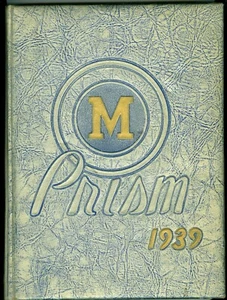 1939 University of Maine, Prisma Yearbook, 374 Seiten - Bild 1 von 10