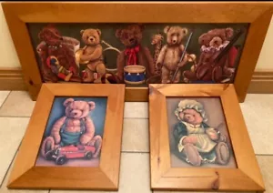 Teddy Bear Large Collectors - 3 Picture Set - Friends are the Best Collectables - Picture 1 of 16