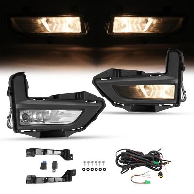 Faros antiniebla con bombillas conductor y pasajero para Nissan Rogue 2017 2018 2019 2020 Foto 1 de 4