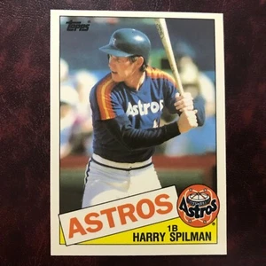 1985 Topps TIFFANY Set HARRY SPILMAN #482 ASTROS - NM/MINT+ *HIGH GRADE* c85 - Picture 1 of 2