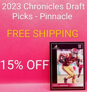 2023 Chronicles Draft Picks Football Pinnacle Pick Your Card! Complete Your Set!