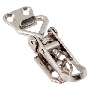 Hebelverschluß Spannverschluss Kistenverschluss Edelstahl V2A 65-75mm  - Picture 1 of 6