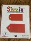 SIZZIX Original 38-0236 Large Die Gift TAG SET Scrapbooking Wrapping Xmas