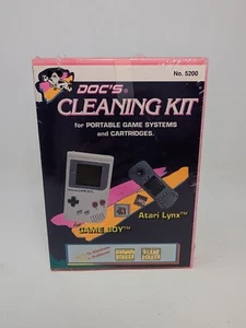 Doc's Cleaning Kit For Portable Game Systems & Cartridges Gameboy Atari- NOS - Picture 1 of 7