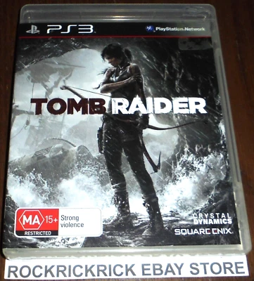 PLAYSTATION 3 GAME TOMB RAIDER INCLUDES MANUAL PAL - Image 1 of 3