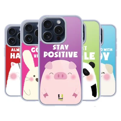 HEAD CASE DESIGNS HAPPY ANIMALS SOFT GEL CASE FOR APPLE iPHONE PHONES Foto 1 de 4
