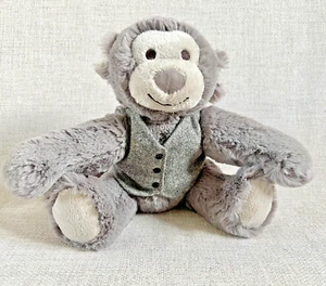 Sainsburys Grey Monkey Soft Toy Plush Waistcoat Suit 7" Page Boys - Picture 1 of 5