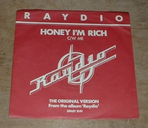 RAYDIO honey i'm rich*me 1978 UK ARISTA PS 45 - Picture 1 of 4