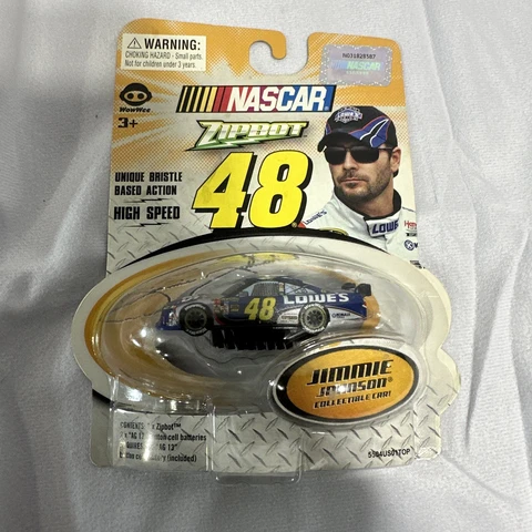NEW - SEALED NASCAR Zipbot #48 Jimmie Johnson. 2008 Never Opened Cover