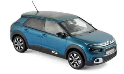 Citroen C4 Cactus 2018, Norev 1:18 Blu Metallizzato - Immagine 1 di 2