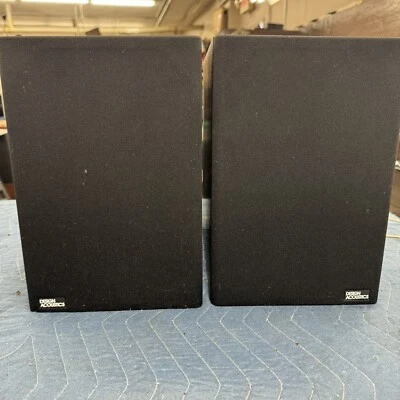DESIGN ACOUSTICS PS-6a 2-WAY, 8 OHM BOOKSHELF SPEAKERS - PROFESSIONALLY REFOAMED - Image 1 of 4