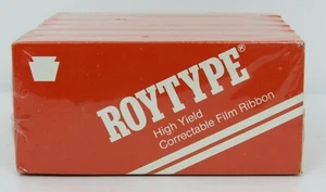 Vintage New Roytype Typewriter High Yield Correctable Film Ribbon 424006 - Picture 1 of 6