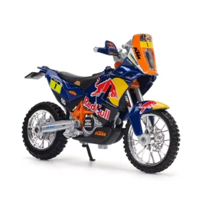 Bburago 1:18 Red Bull KTM 450 Rally SX-F 2018 Premium Alloy Motorcycle Model Toy - Picture 1 of 11