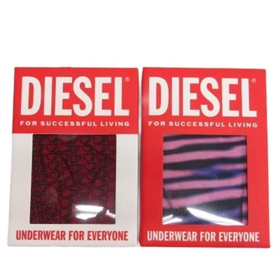  Diesel Boxer Shorts, Talla M, Juego de 2 Piezas, RT Foto 1 de 4