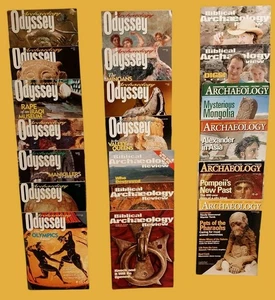 Archaeology Magazines Lot 20 Various Biblical, Odyssey Archaeology Mid 2000s  - Picture 1 of 12