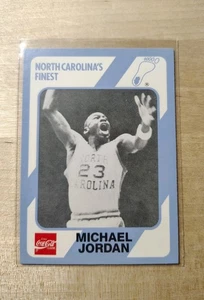 1989 Collegiate Collection/Coca-Cola North Carolina's Finest  Michael Jordan #65 - Picture 1 of 3