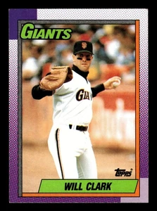 1990 Topps #100 Will Clark - Picture 1 of 2
