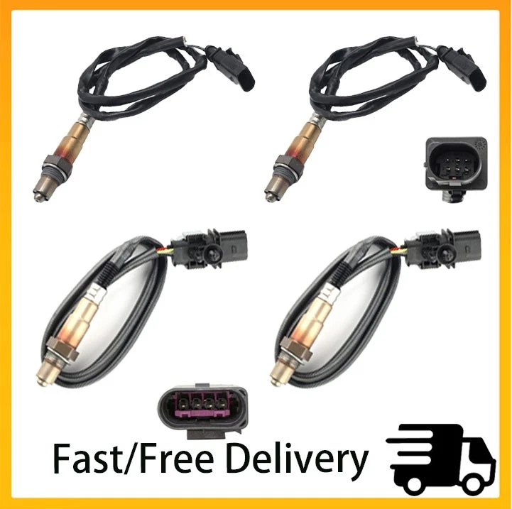 Sensor de O2 ascendente+abajo 4X para Volkswagen Passat 2012 2013 2014 2016 2017 2018 3,6 L V6 Foto 1 de 4