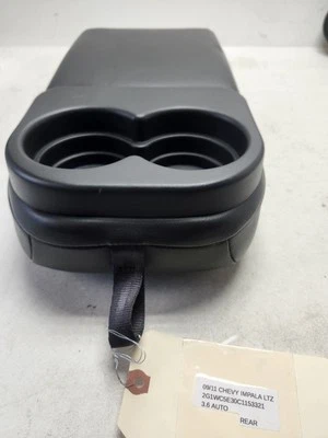 ✅️06-13 Chevrolet Impala LTZ Asiento trasero reposabrazos central con portavasos.  Negro... Foto 1 de 4