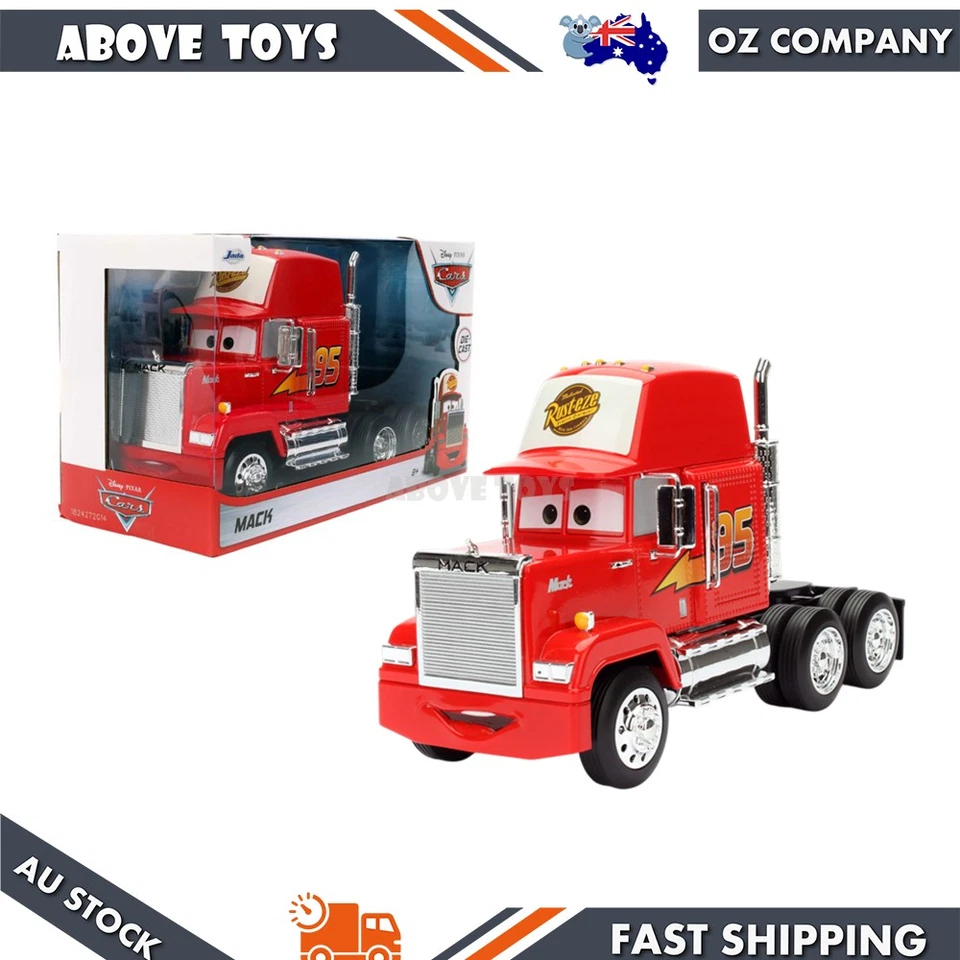 Jada 1:24 Scale Disney Pixar Cars Mack Truck Diecast Vehicle Toy Model - Image 1 of 4