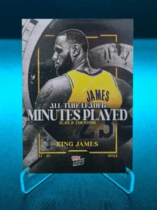2024 Topps Now Basketball LeBron James All-Time-Leader Karte - Picture 1 of 2