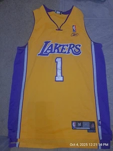 Vintage Reebok Los Angeles Lakers Trikot Herren M+2 NBA gelb lila Caron Butler - Bild 1 von 7
