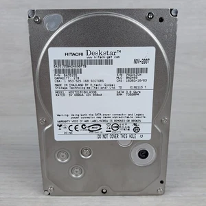 Hitachi 1TB 3.5" SATA Hard Drive HDS721010KLA330 7200RPM – 2980 Hours – Good - Picture 1 of 3