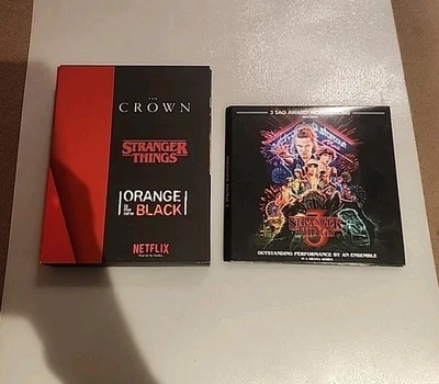 Stranger Things Season 1 & 3 DVD Set Screener FYC The Crown, Orange Black - Image 1 of 4