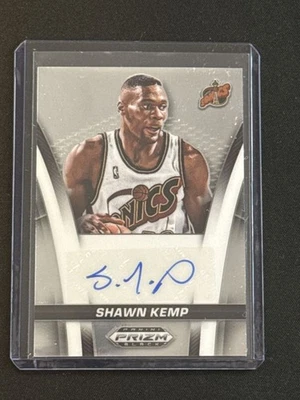 2024-25 Panini Prizm Black Shawn Kemp Auto #FB-KMP - Image 1 of 2