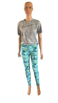 Pack de 3 leggings mujer usados - cuadros y estampados camuflaje, cómodos  Foto 1 de 4