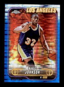 MAGIC JOHNSON 2024/25 TOPPS CHROME #59 BLUE PULSAR REFRACTOR #046/125 BF9361 - Picture 1 of 1