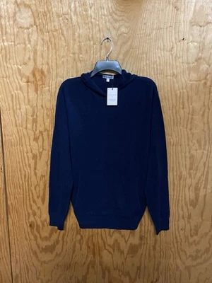 PETER MILLAR MENS CONWAY WOOL CASHMERE POPOVER HOODIE SWEATER, MEDIUM  $325 - Image 1 of 4
