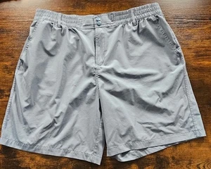Burlebo Men's River Rock Gray XXLarge Everyday Shorts Pockets - Picture 1 of 6