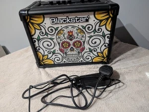 Rare LTD Edition Sugar Skull Blackstar ID:CORE Stereo 10 V2 Guitar AMP PSU Box - Picture 1 of 12