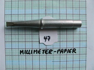 LÖTSPITZE  ~ D9 x 78mm VOLL-MATERIAL   Art.Nr. 47  copper-bit  Code 6      23516 - Picture 1 of 1